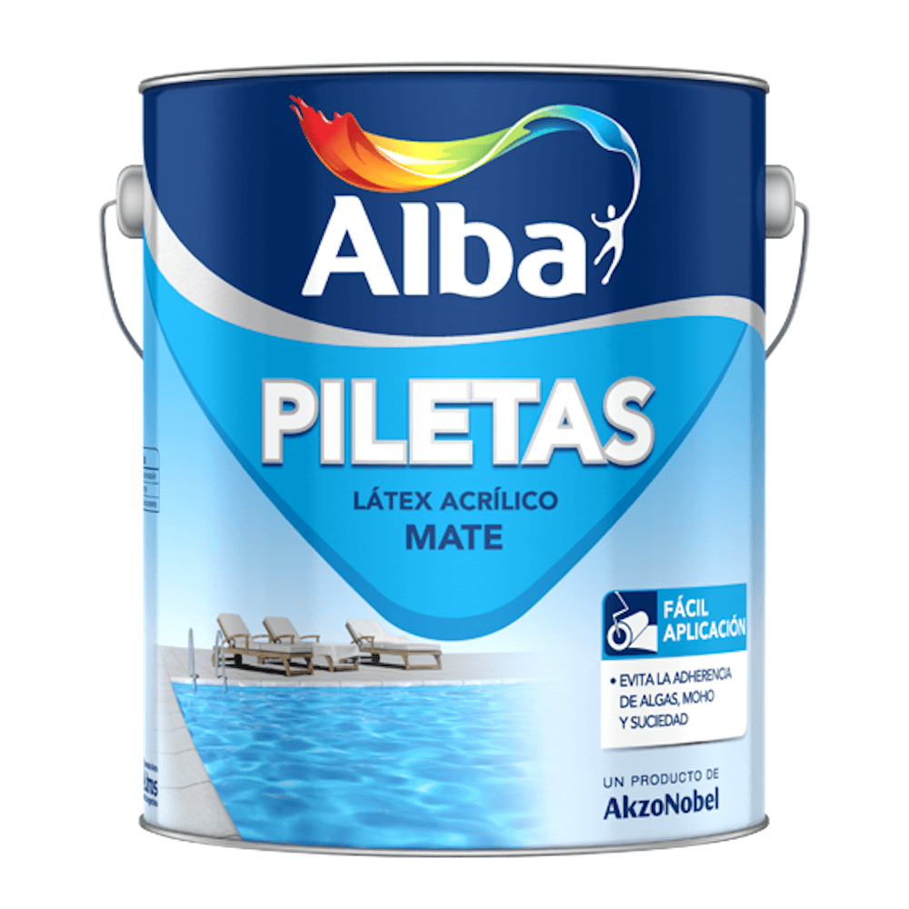5187450-PILETAS ACRILICO BLANCO - 04 L